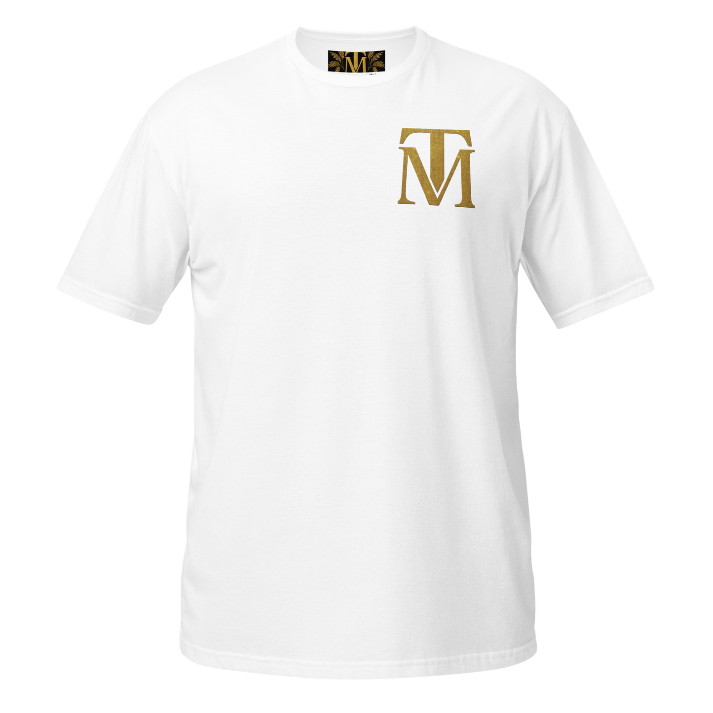 T-shirt Unisexe Premium Brodé à l’Avant TM & Impression DTG à l’Arrière – Tito Milano
