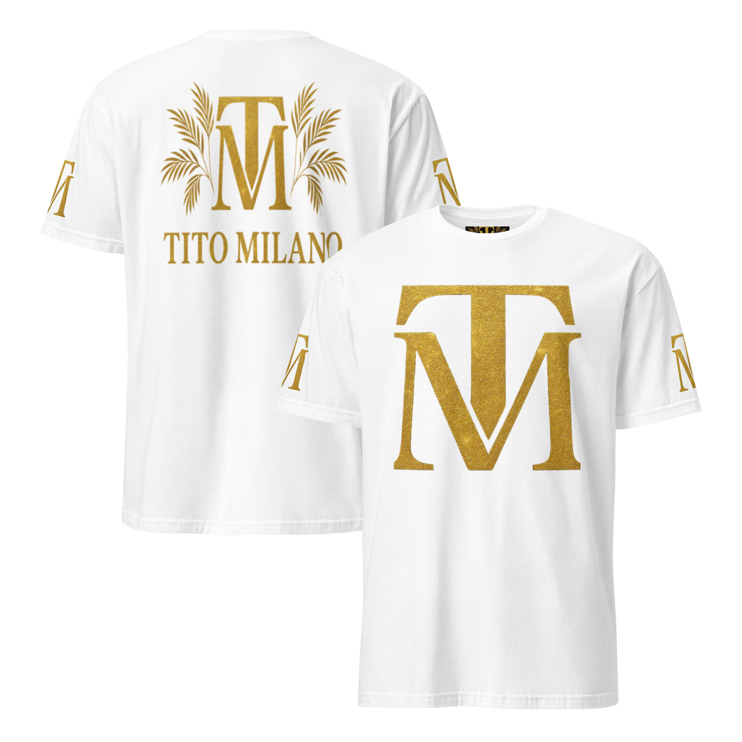 T-Shirt Premium Tito Milano – Impression Haute Définition unisexe à Manches Courtes TM